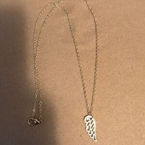 Angel wing necklace